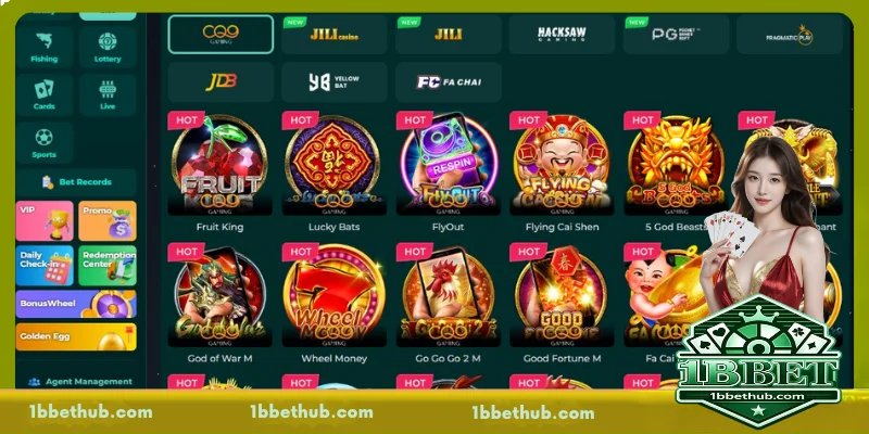 Advantages of 1BBET Slots