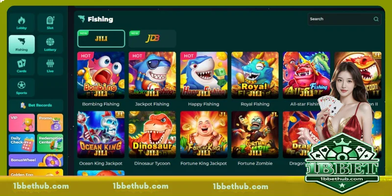 Exciting 1BBET online fishing games with rewards